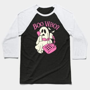 Boo Who Baseball T-Shirt